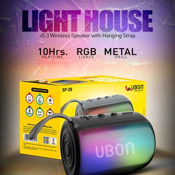 UBON SP-28 Light House Series Portable Speaker