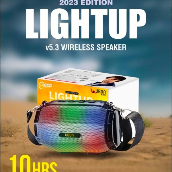 Ubon SP-43 Lightup 8W Wireless Speaker