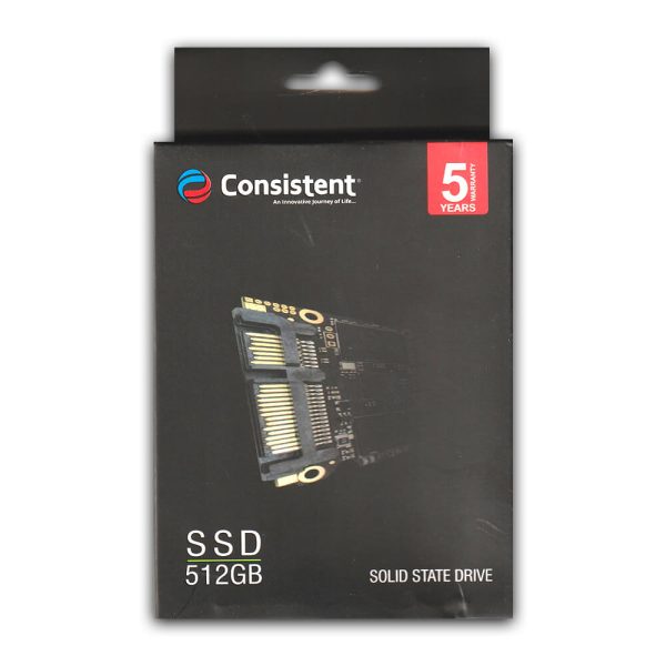 Consistent 512GB M.2 SSD