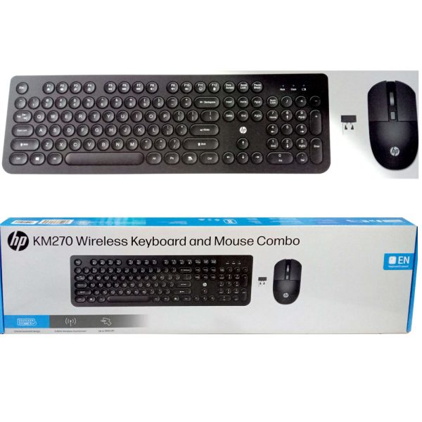 HP KM270 Wireless Keyboard Mouse Combo